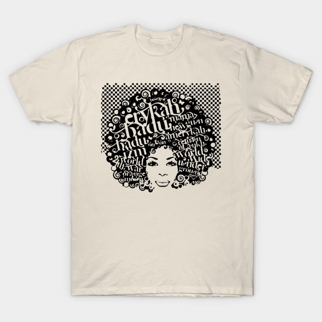 Erykah Badu T-Shirt by Bailey Illustration